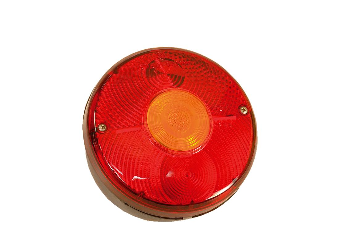 Round Rear lamp Left/Right with PF rear connector